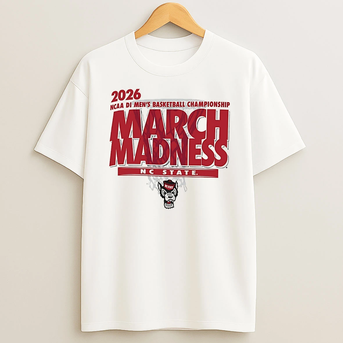 Nc State Basketball 2026 Ncaa Di Mens Basketball Championship March Madness T Shirt