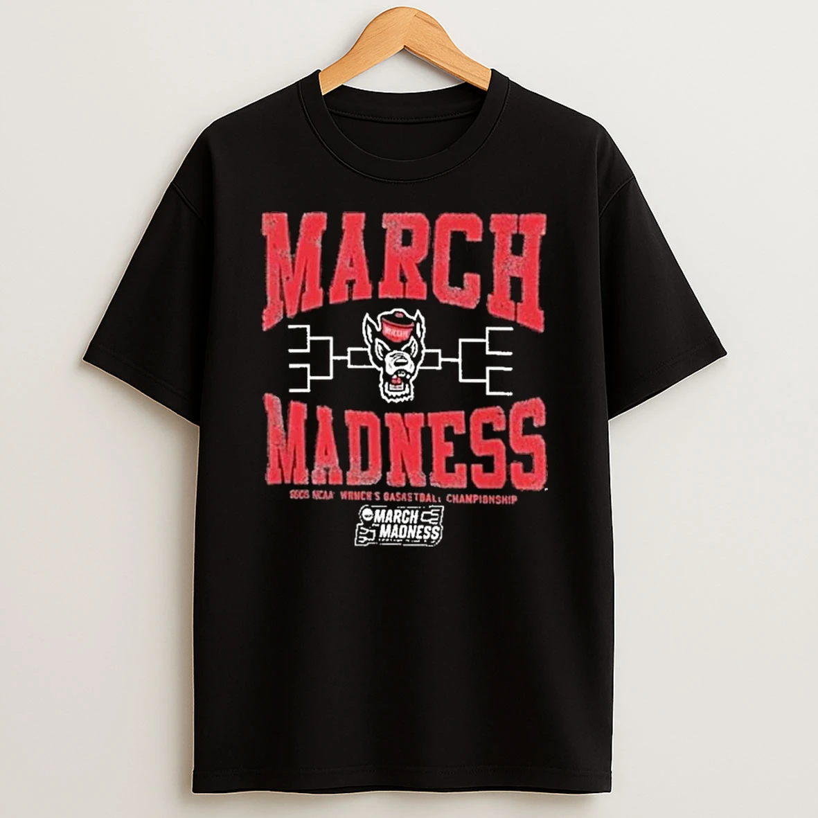 Nc State Wolfpack 2026 March Madness Ncaa Womens Basketball Championship T Shirt