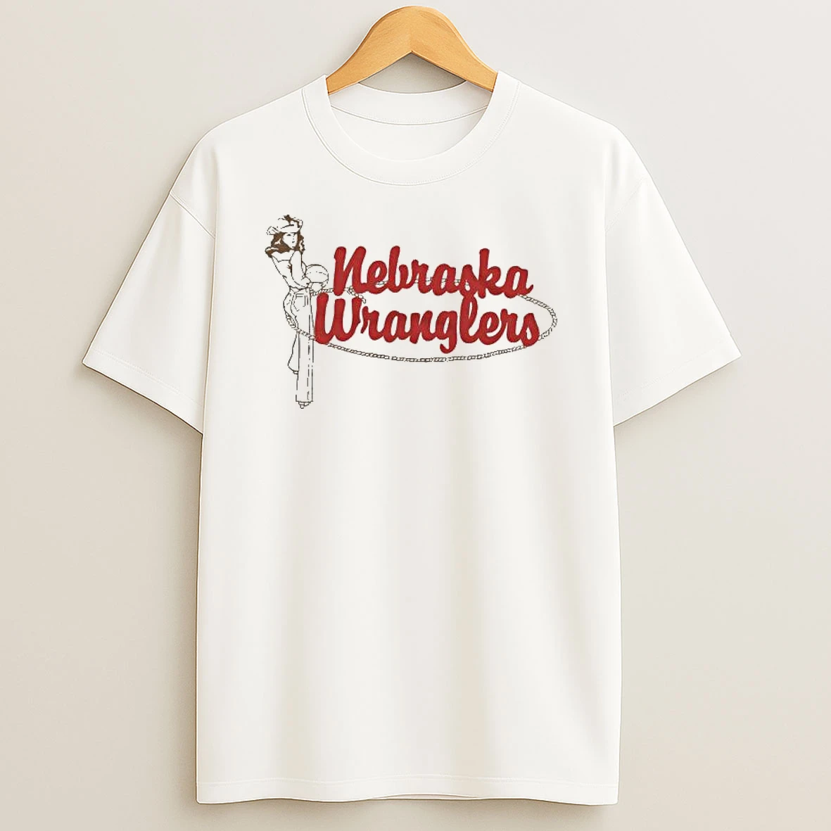 Nebraska Wranglers Girl Cowboy T Shirt
