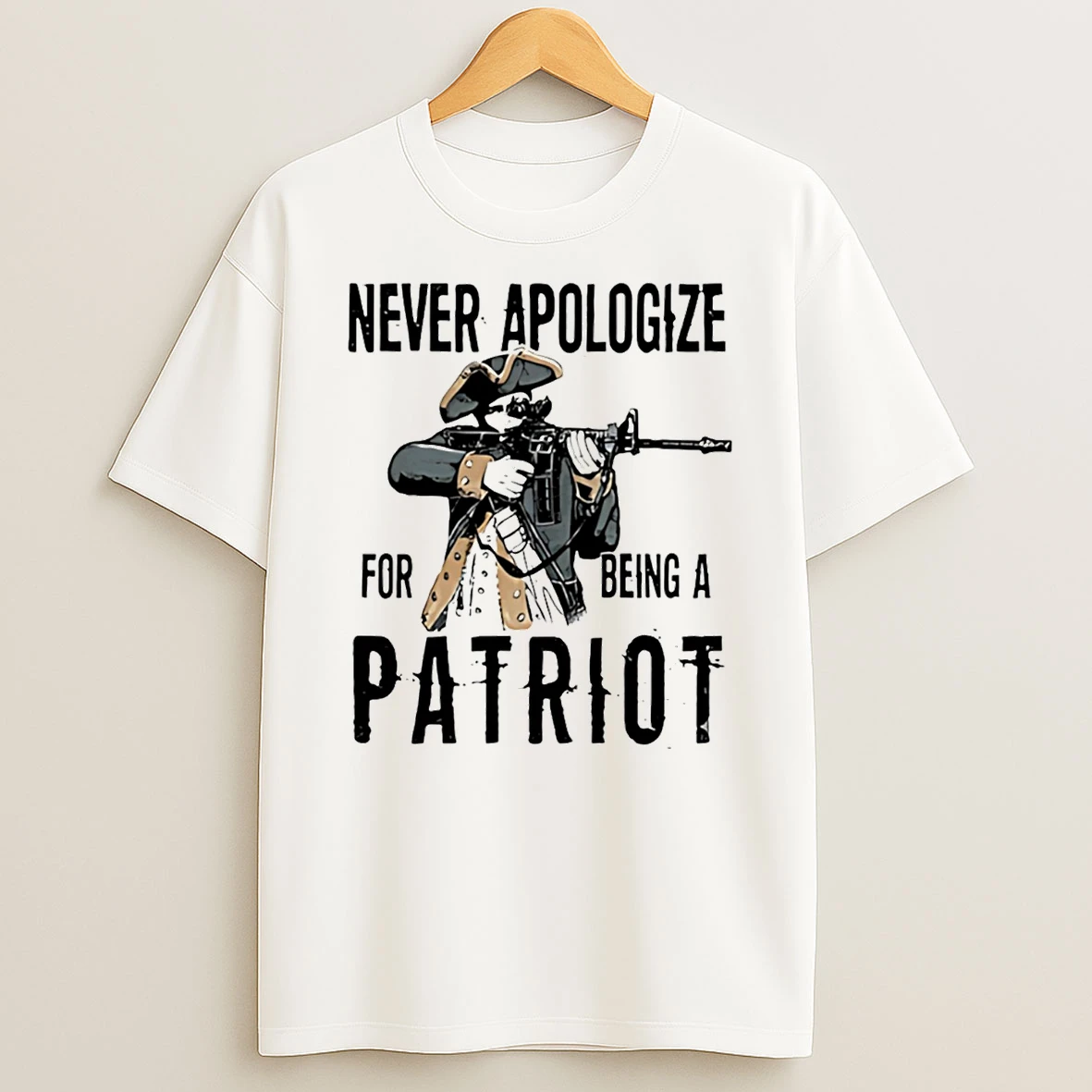 Never Apologize For Being A Patriot 2026 T Shirt