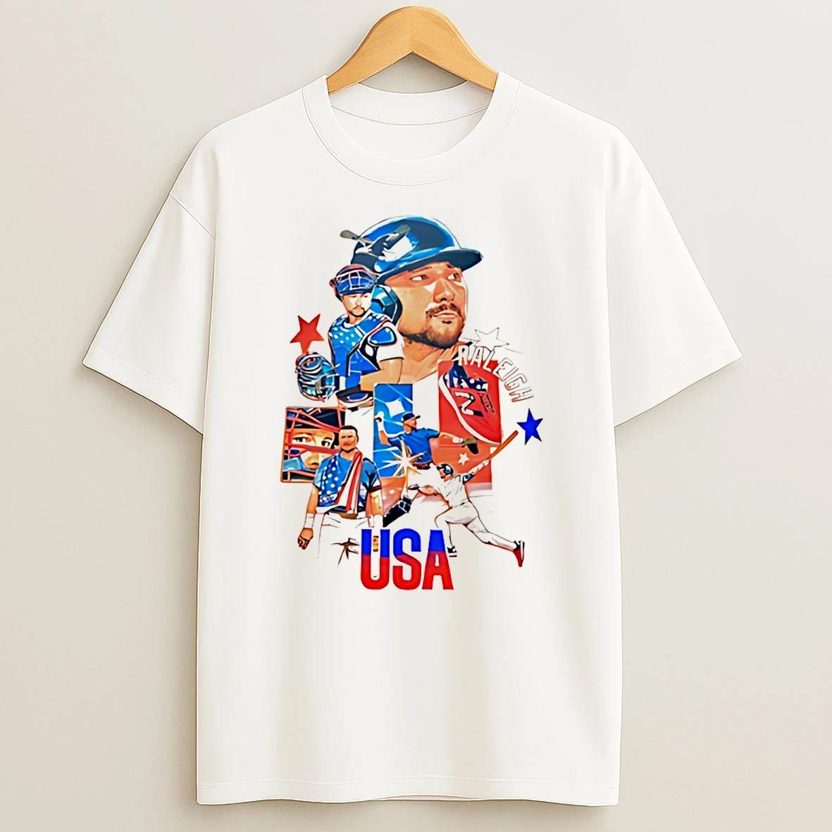 New Balance Cal Raleigh Usa Tokyo T Shirt