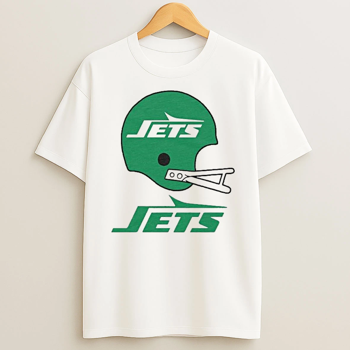 New York Jets Big Helmet T Shirt