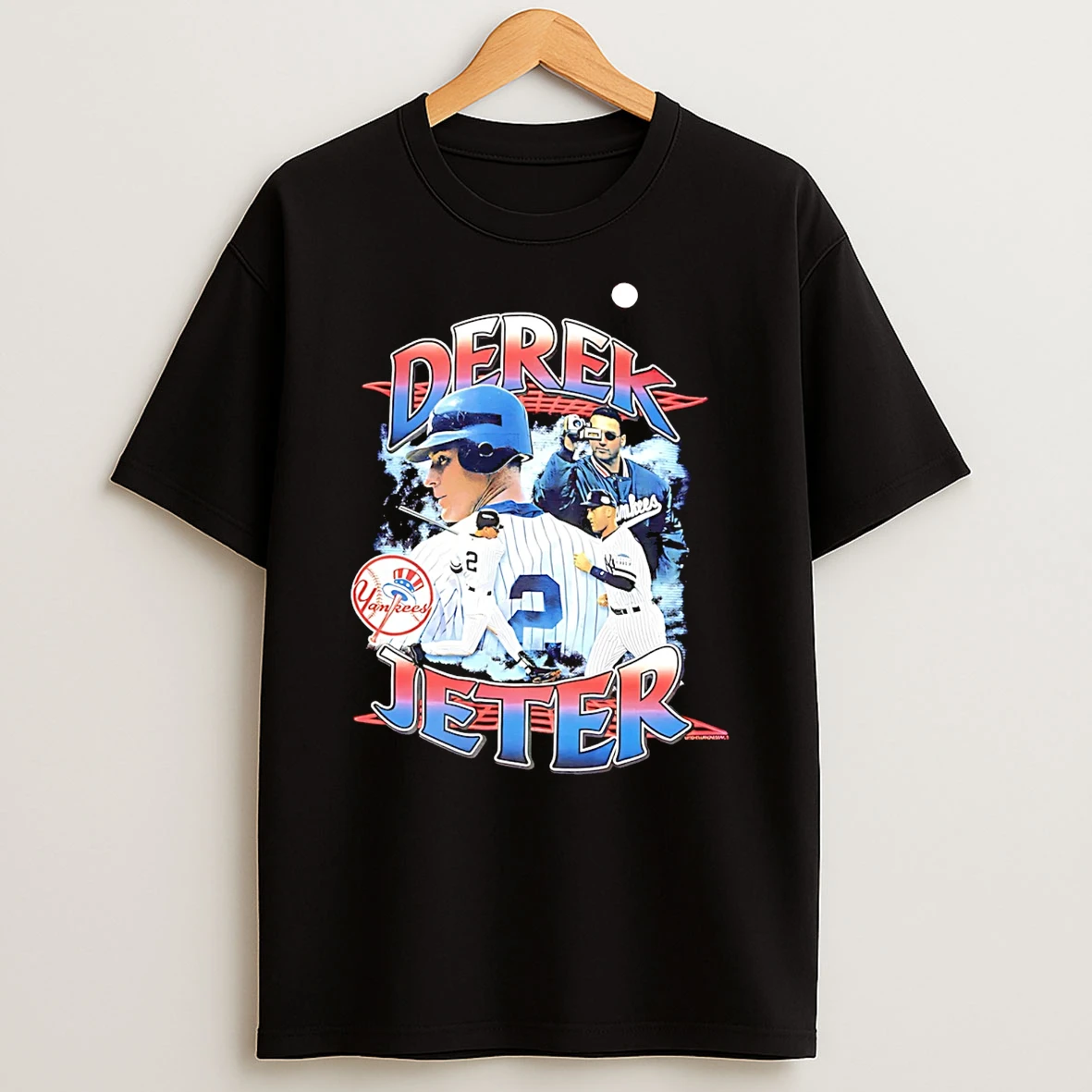 New York Yankees Derek Jeter Legendary Collage Player T Shirt