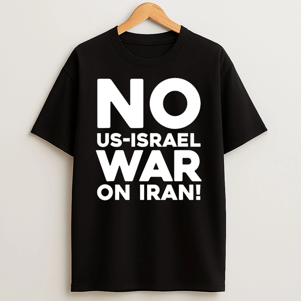 No Us Israel War On Iran T Shirt