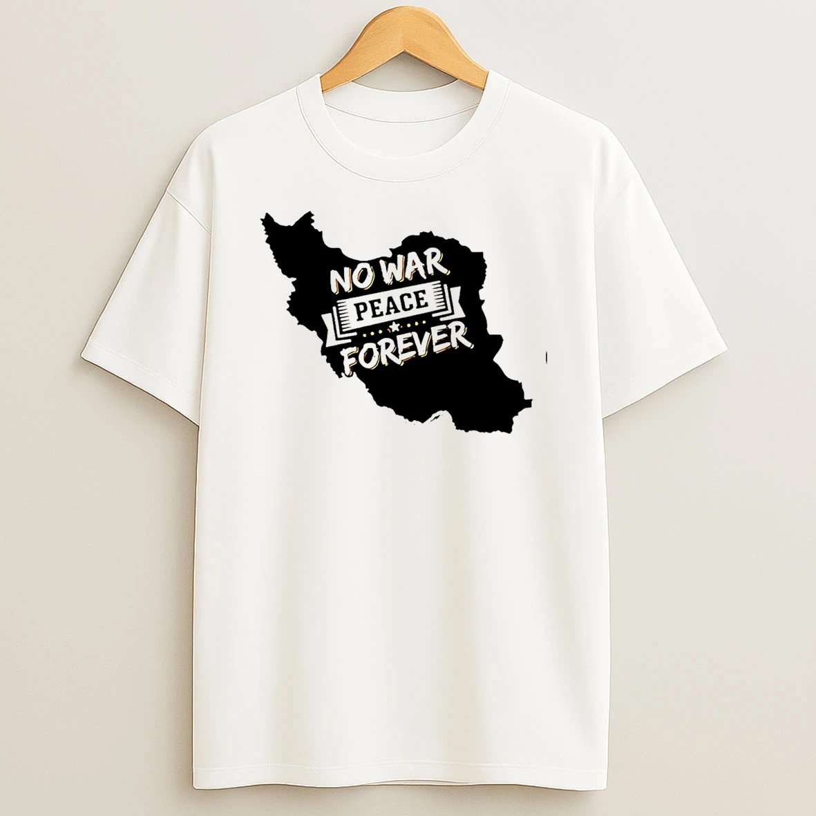 No War Peace Forever State T Shirt