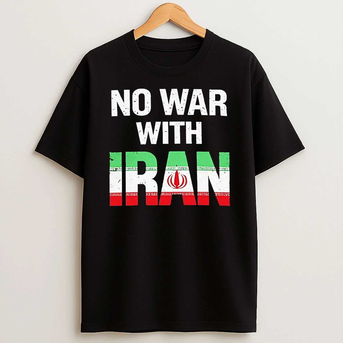 No War With Iran Peace Protest T Shirt