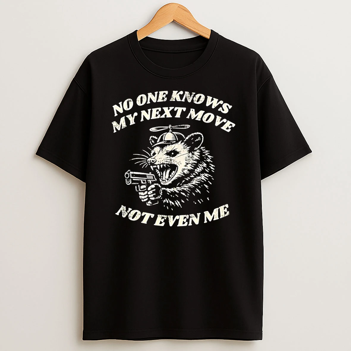 No One Knows My Next Move Not Even Me Rat T Shirt