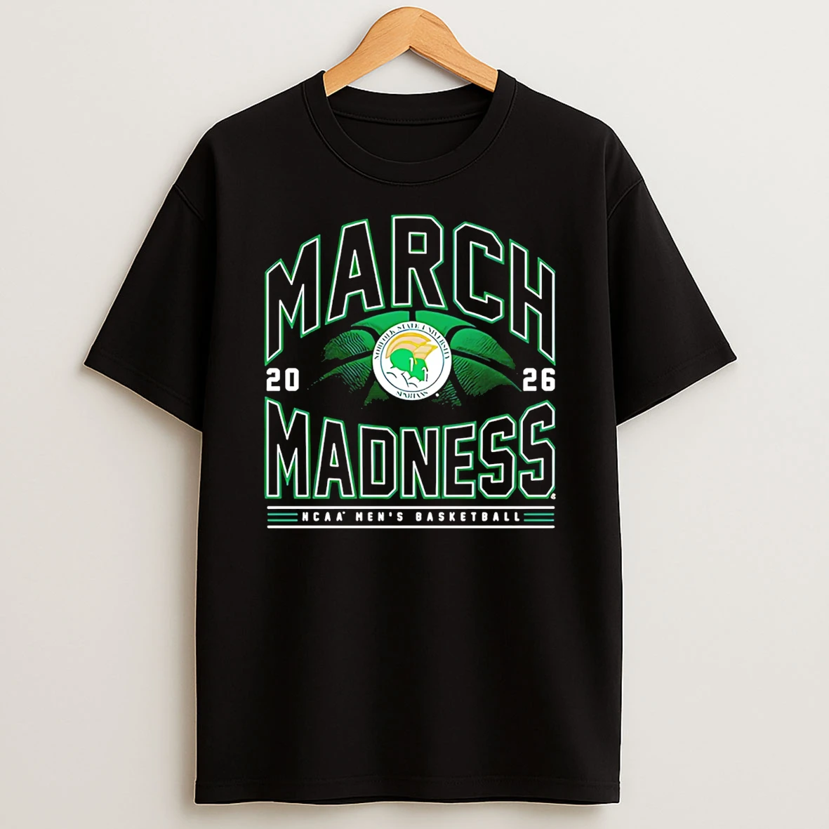 Norfolk State Mens Basketball Ncaa March Madness 2026 Logo T Shirt