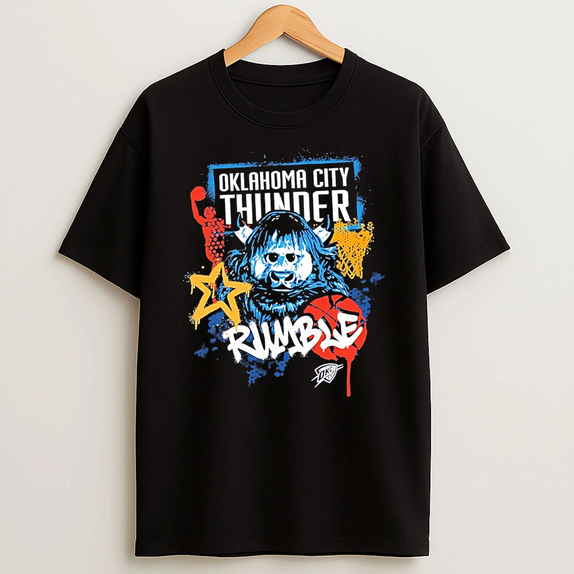 Okc Thunder Rumble Iog Rumble March T Shirt