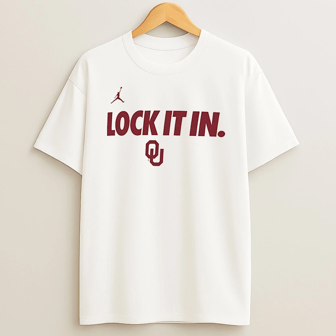 Oklahoma Sooners Lock It In Logo T Shirt