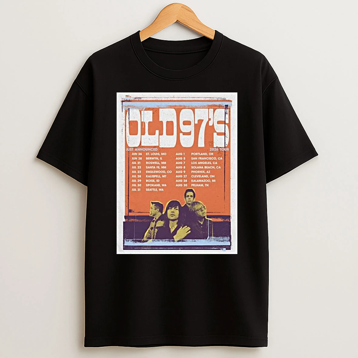 Old 97s Summer Tour 2026 T Shirt