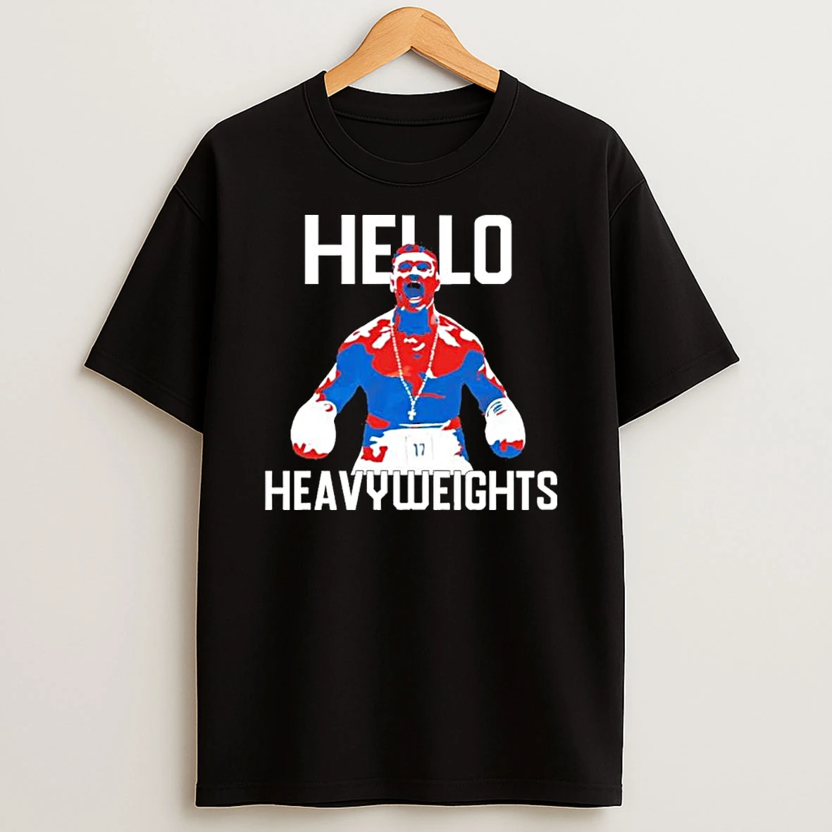 Oleksandr Usyk Hello Heavyweights T Shirt