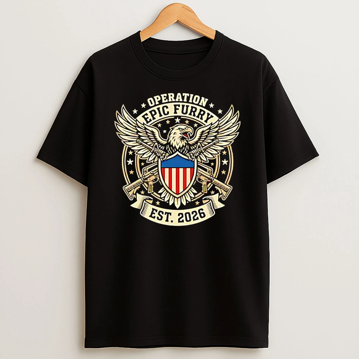 Operation Epic Fury Est 2026 Eagle T Shirt