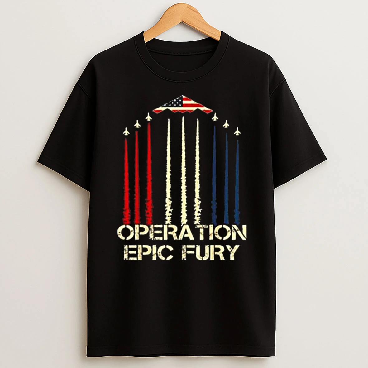 Operation Epic Fury Jet T Shirt