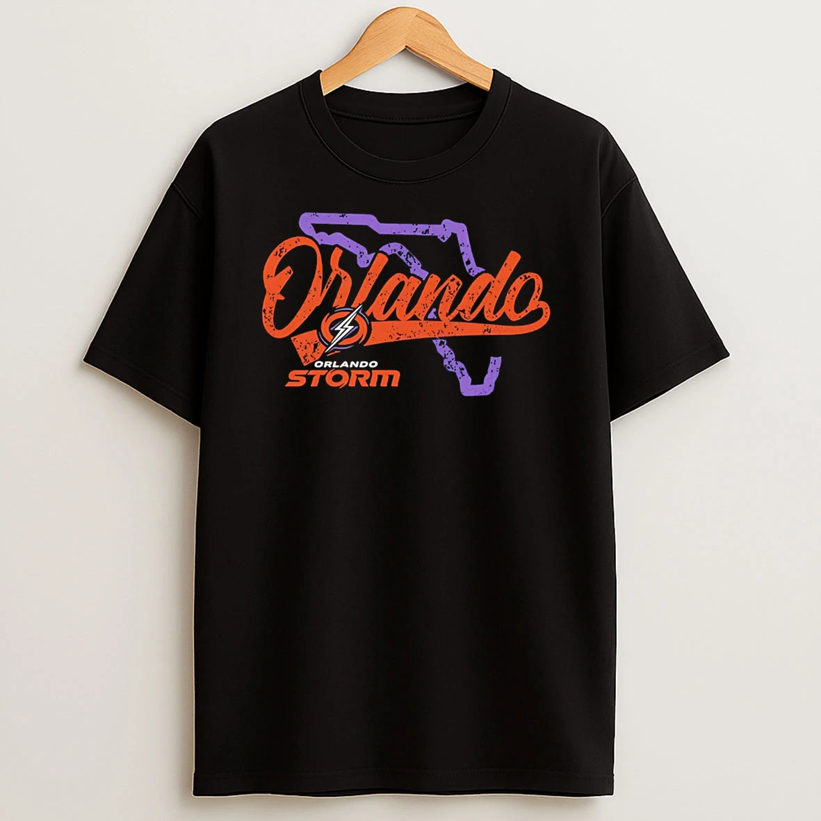 Orlando Storm State Map 26 T Shirt