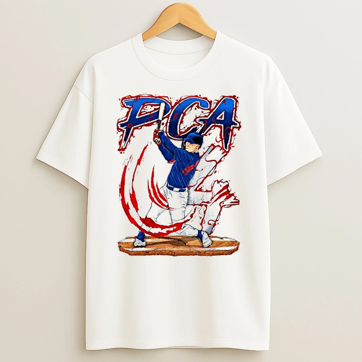 Pca 4 Pete Crow Armstrong Los Angeles Dodgers Mlb Player Artwork T Shirt