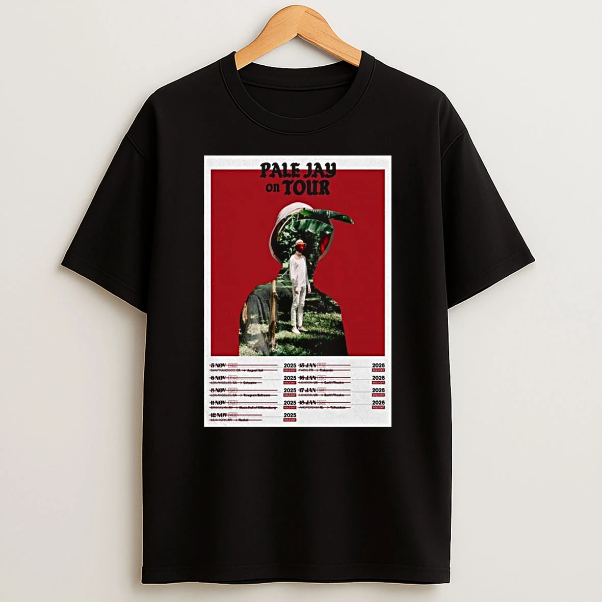 Pale Jay On Tour 2026 T Shirt