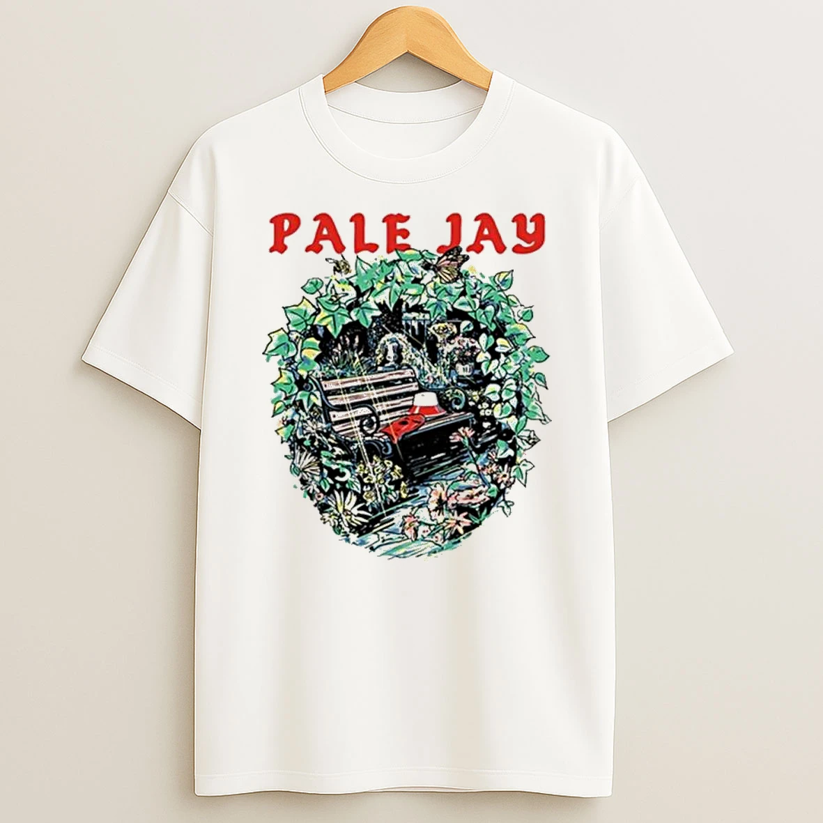 Pale Jay When Im In My Garden T Shirt