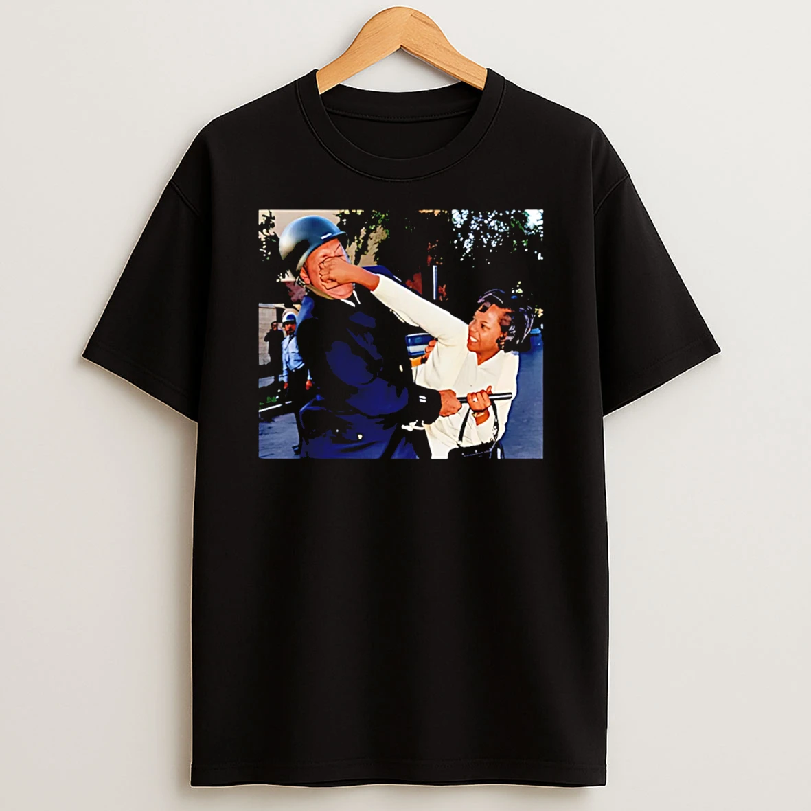 Pamela Echols Punching A Policeman 1967 T Shirt