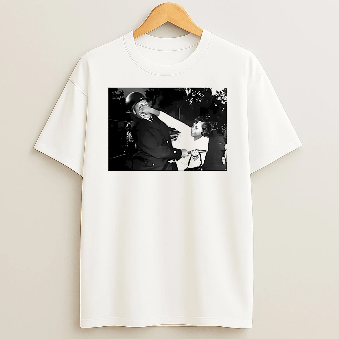 Pamela Echols Punching Policeman T Shirt