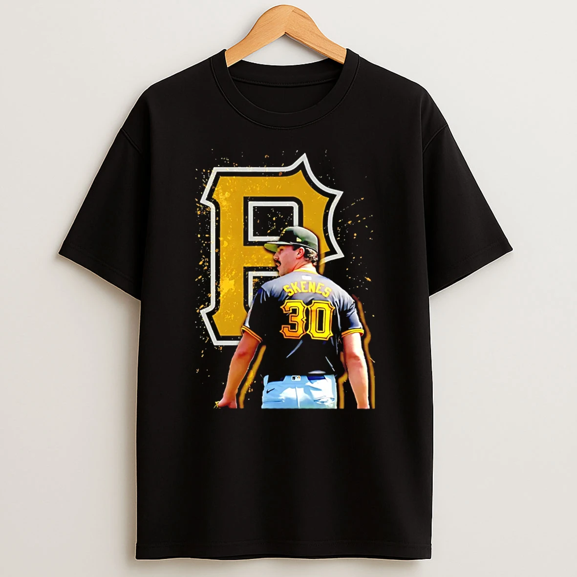 Paul Skenes Pittsburgh Pirates Behind Graphic T Shirt