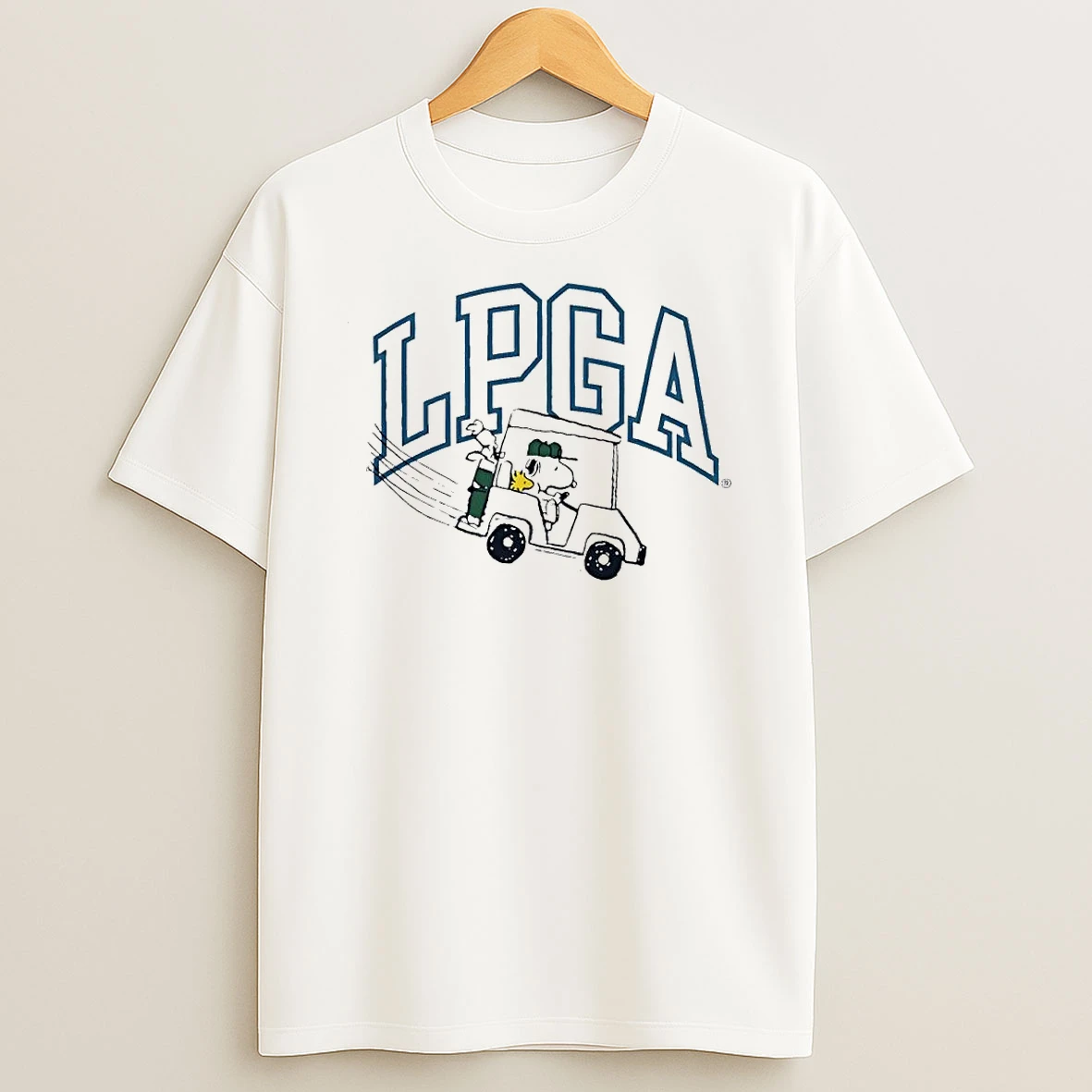 Peanuts X Lpga Golf Cart T Shirt