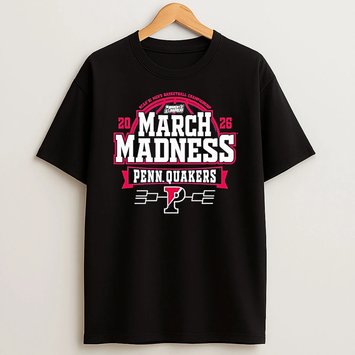 Pennsylvania Quakers 2026 Ncaa Mens Basketball March Madness Bound T Shirt
