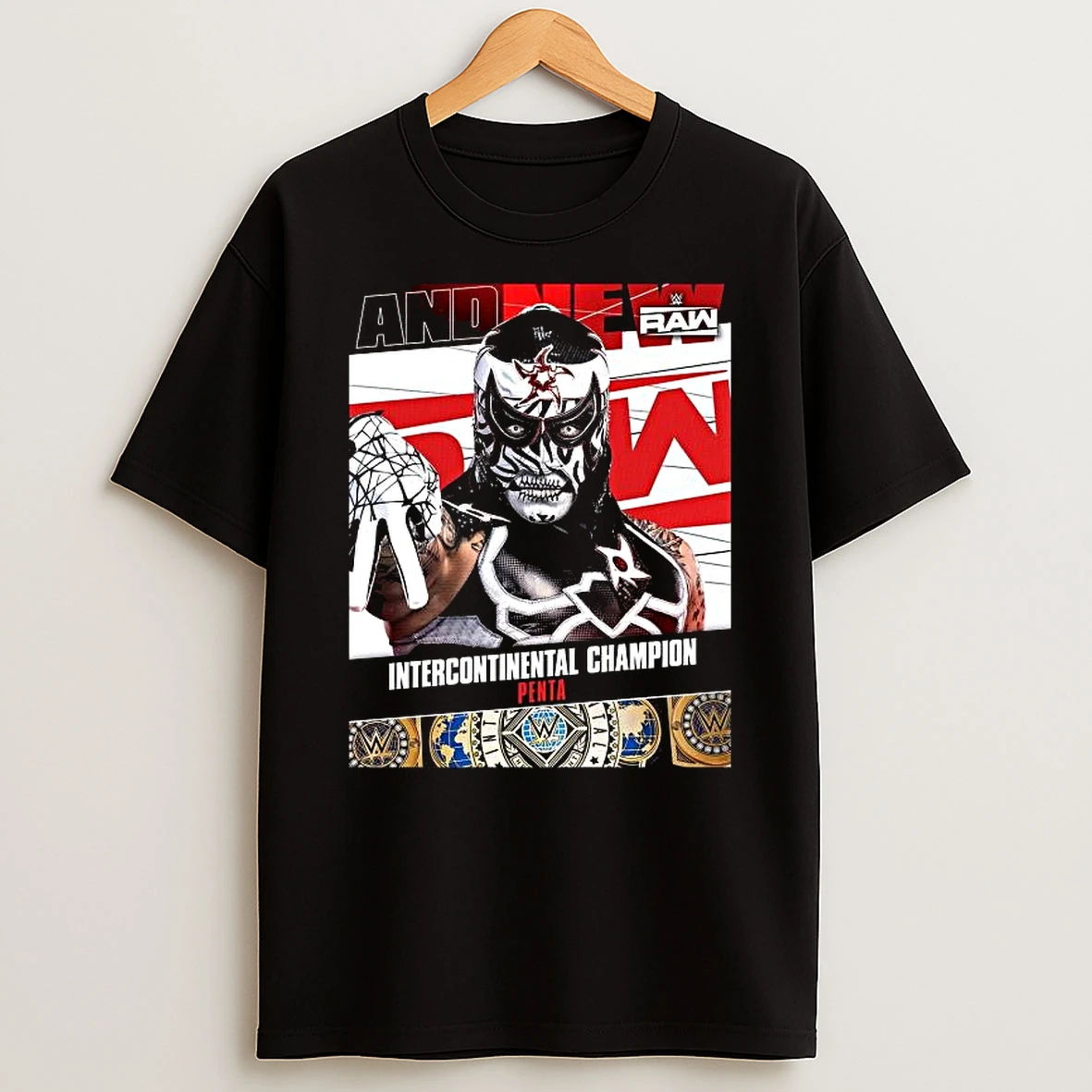 Penta And New Wwe Intercontinental Champion T Shirt