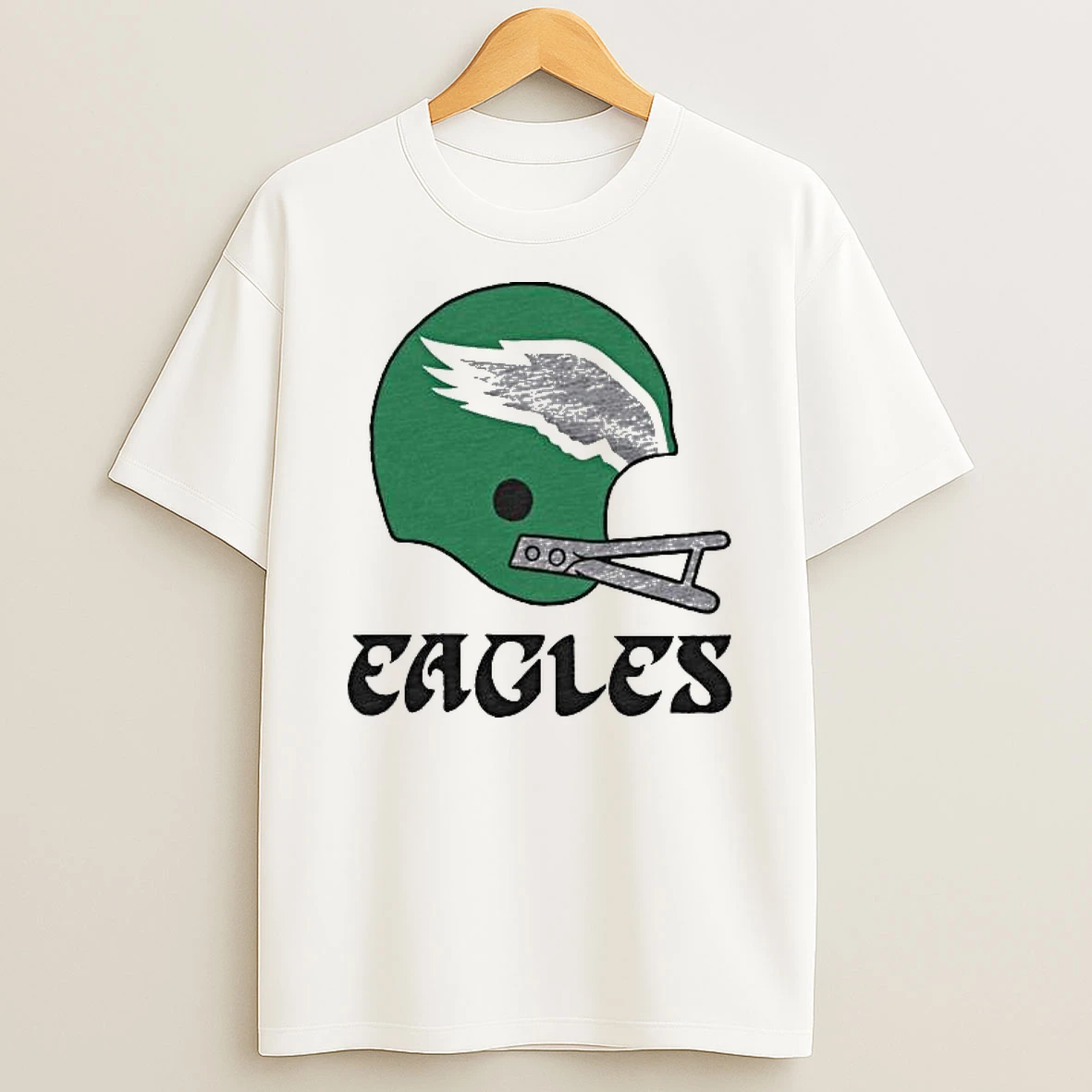 Philadelphia Eagles Big Helmet T Shirt