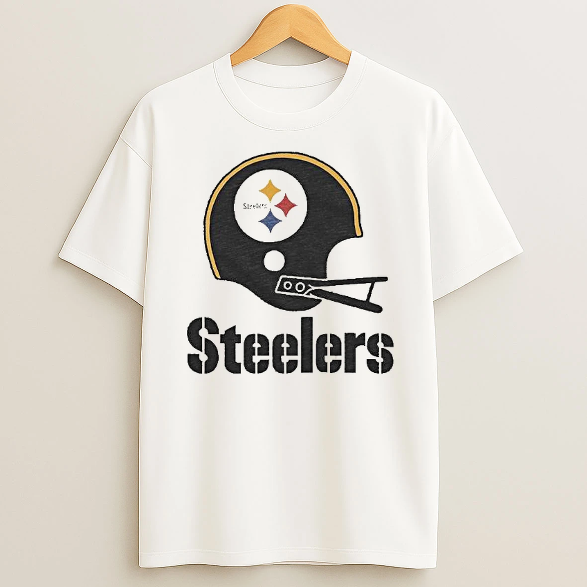 Pittsburgh Steelers Big Helmet T Shirt