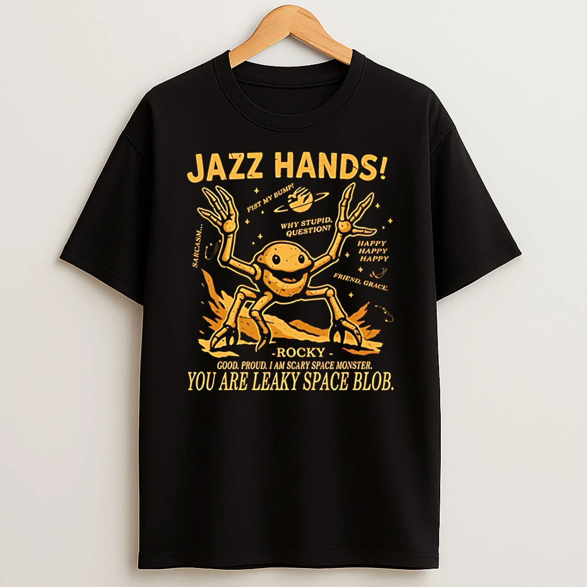 Project Hail Mary Jazz Hands T Shirt