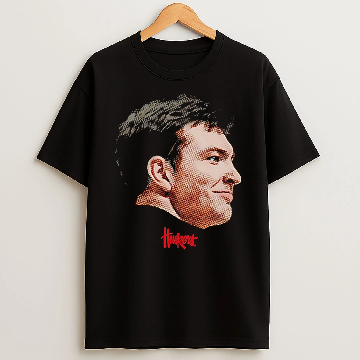 Pryce Sandfort Nebraska Cornhuskers Big Head T Shirt