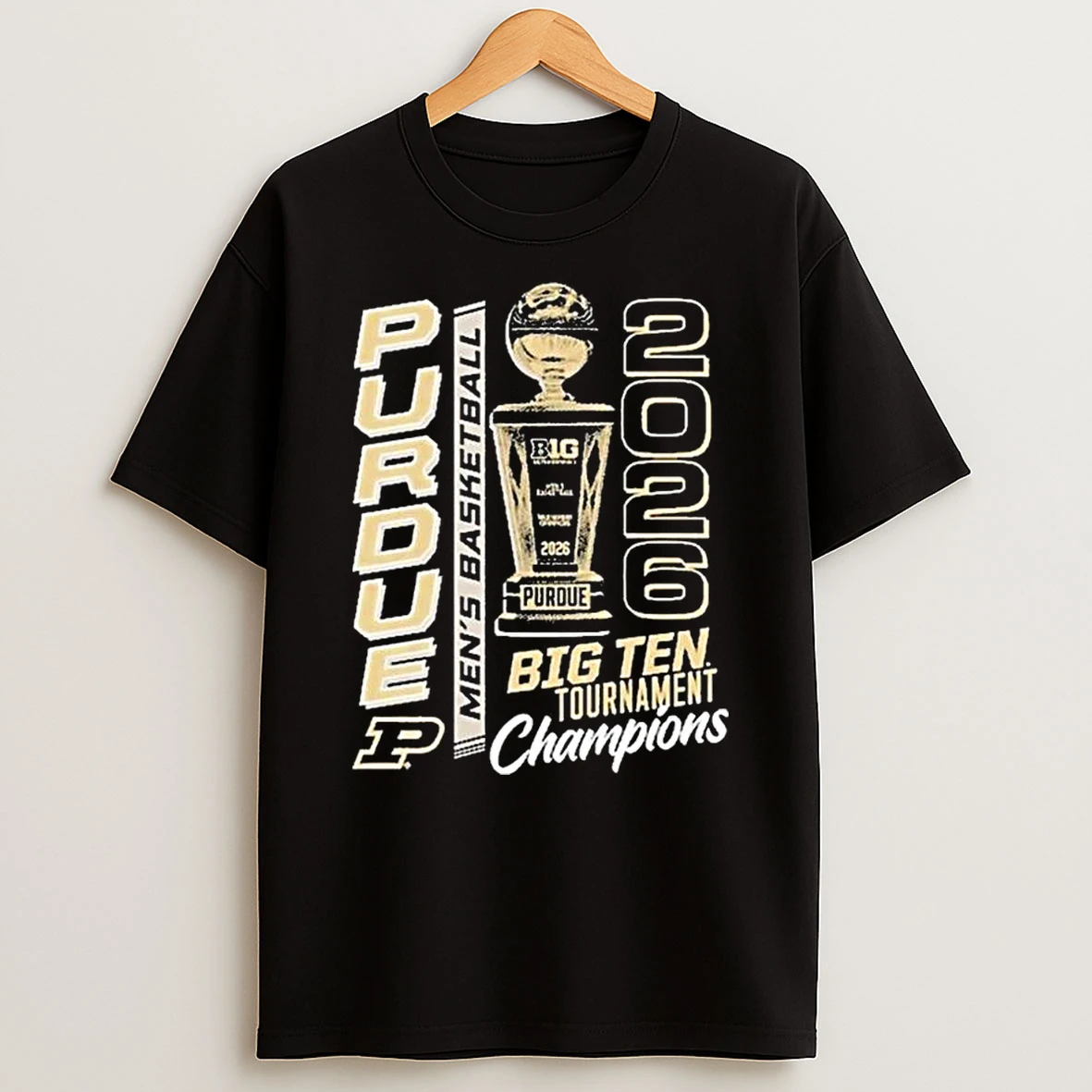 Purdue Boilermakers Champions Mens Basketball Big Ten Tournament 2026 T Shirt