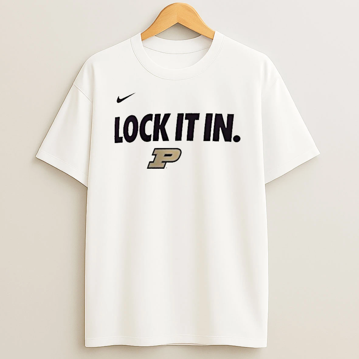 Purdue Boilermakers Lock It In 2026 On Court Bench T Shirt