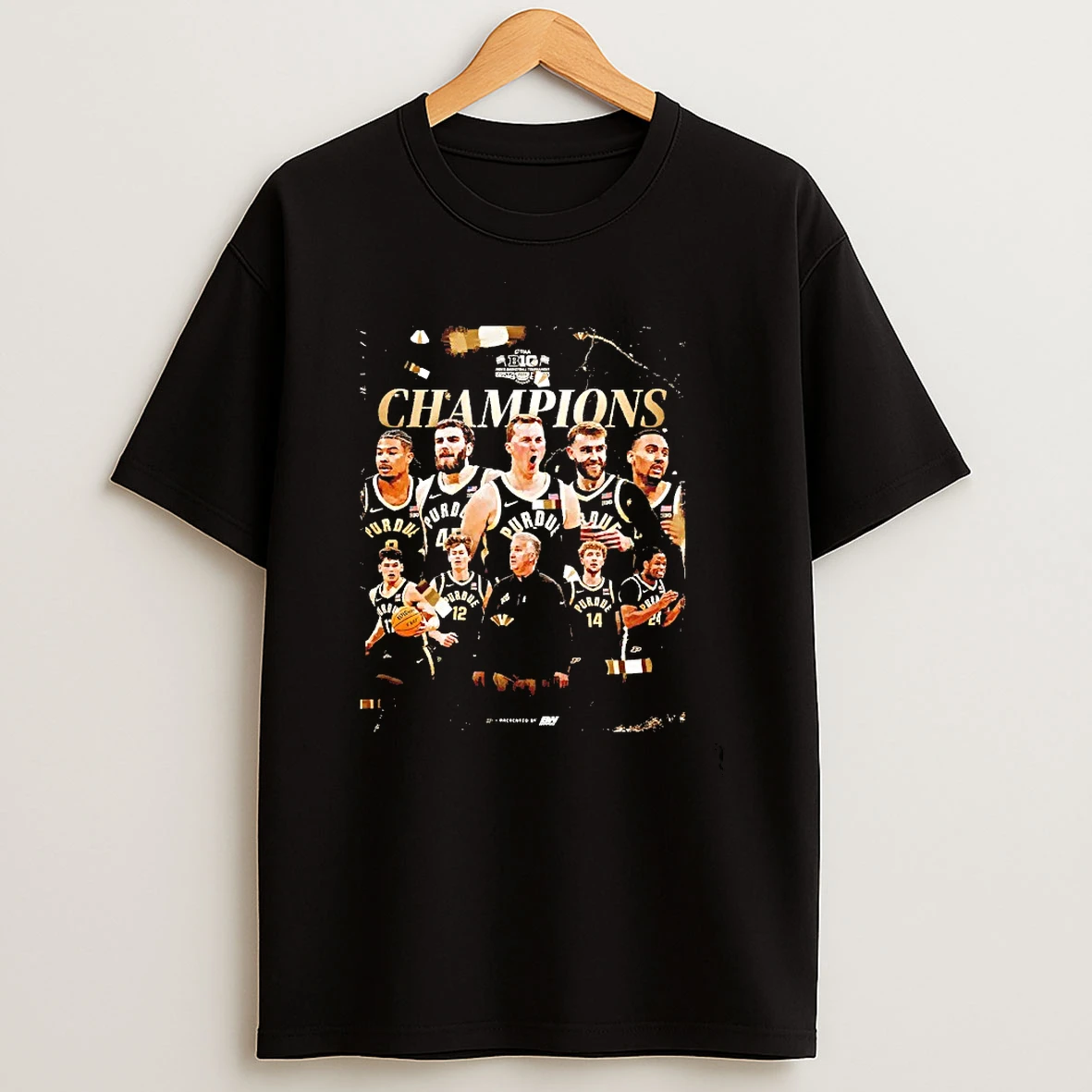 Purdue Boilermakers Mens Basketball Big Ten Champions T Shirt
