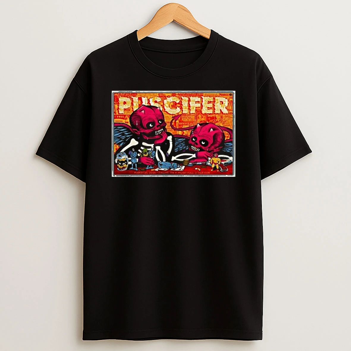 Puscifer Tour Dallas Tx On March 25 2026 T Shirt