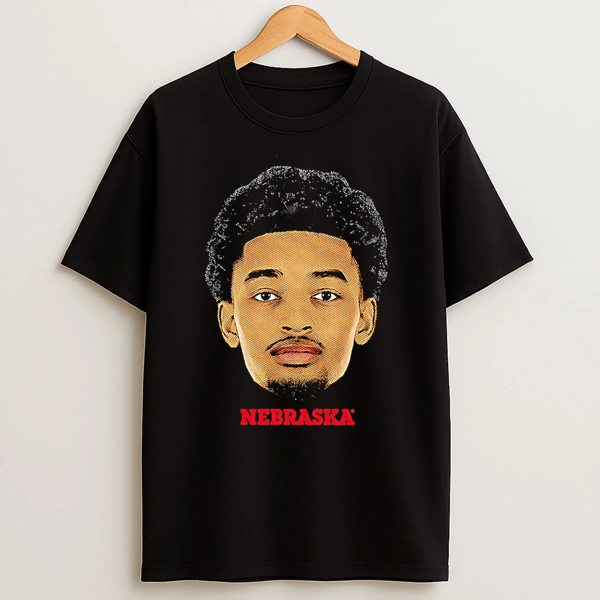 Quentin Rhymes Nebraska Cornhuskers Big Head T Shirt
