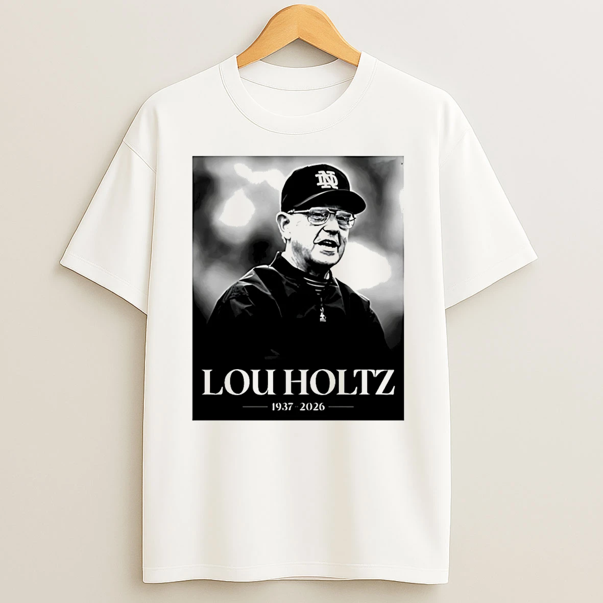 Rip Lou Holtz 1937 2026 T Shirt