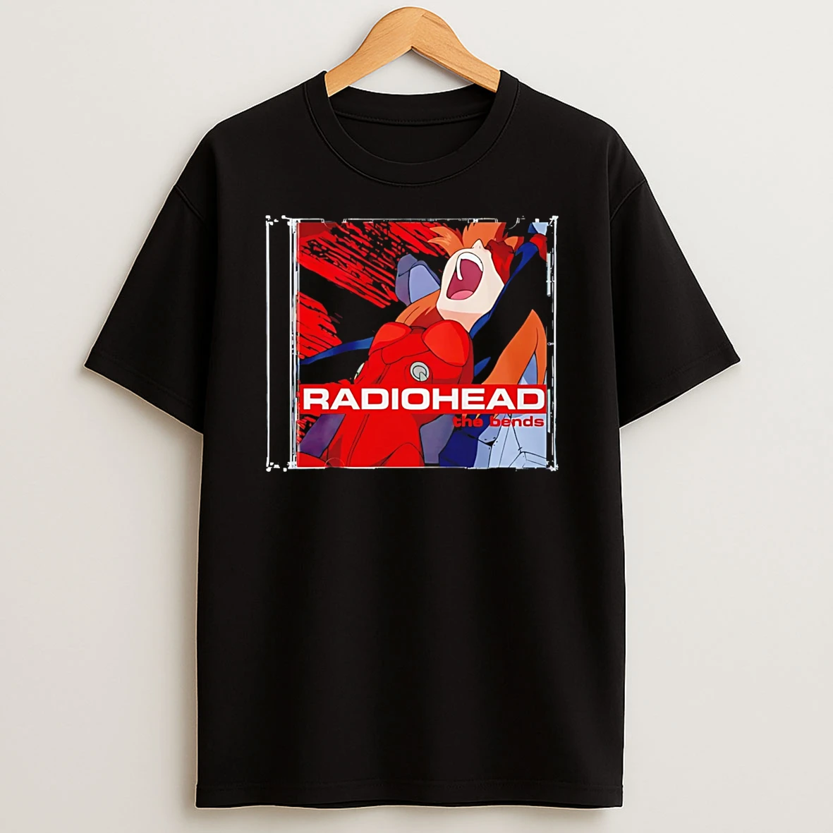 Radio Asuka Radiohead The Bends Anime T Shirt