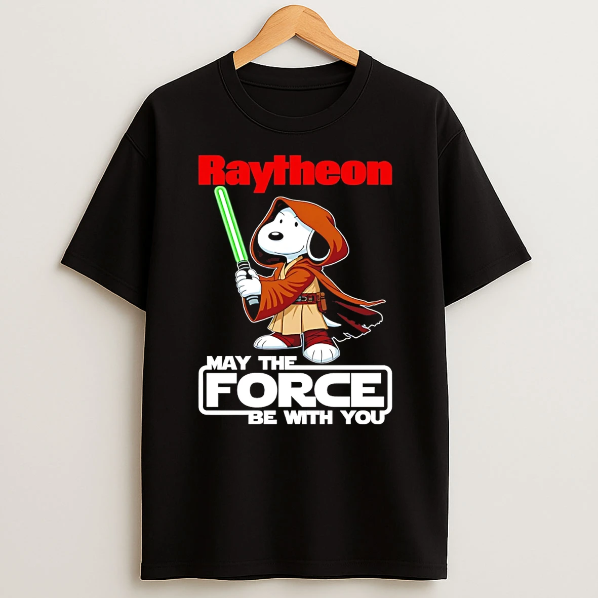 Raytheon May The Force Be With You Snoopy X Star War T Shirt