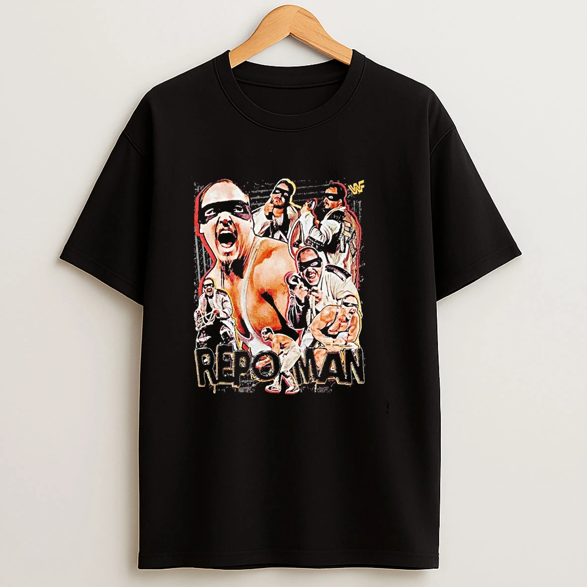 Repo Man Barry Darsow Wrestler Collage T Shirt