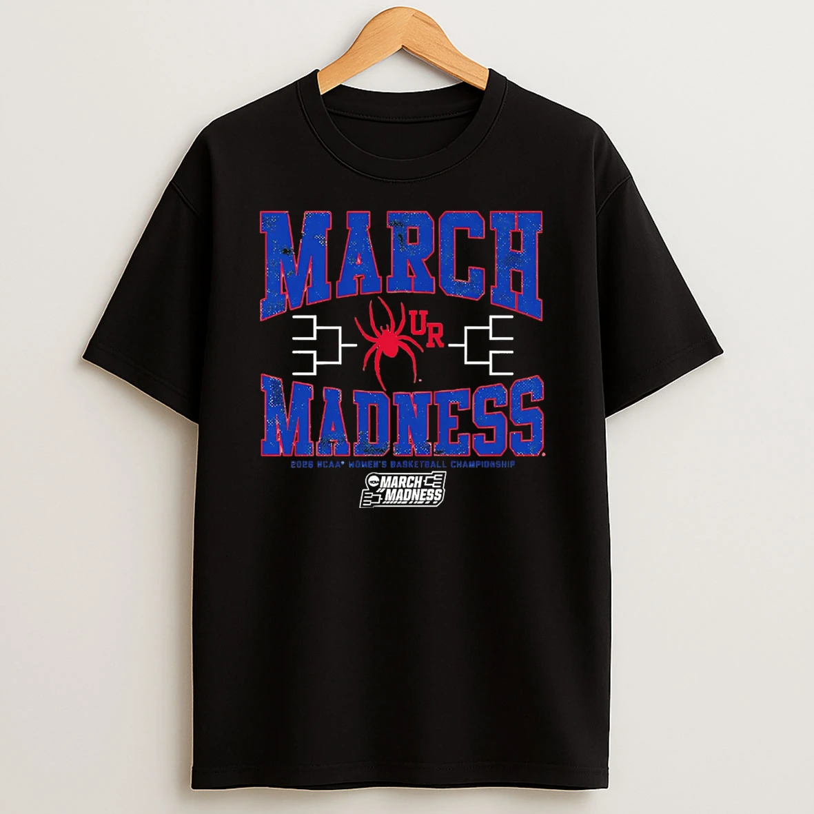 Richmond Spiders Wbb 2026 March Madness Logo T Shirt