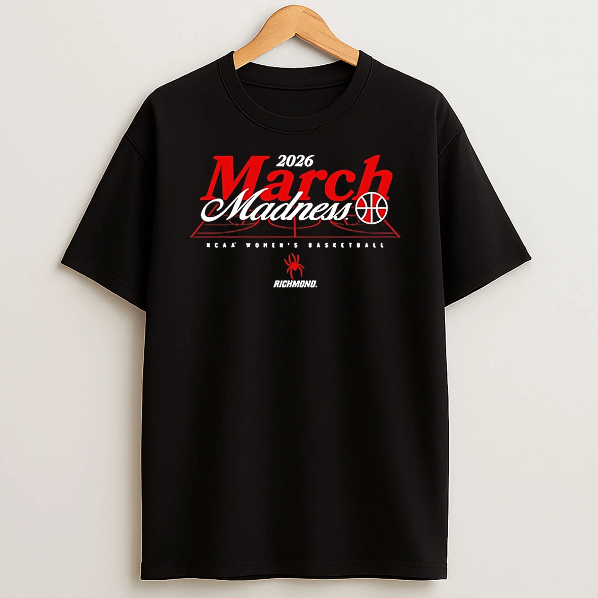 Richmond Womens Basketball Ncaa March Madness 2026 Logo T Shirt