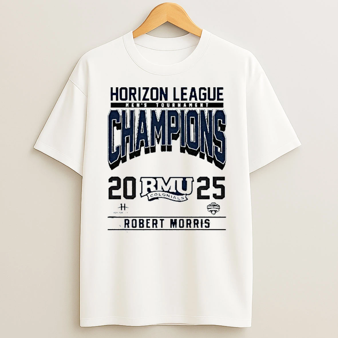 Robert Morris Colonials 2025 Horizon League Womens Tournament Champions T Shirt