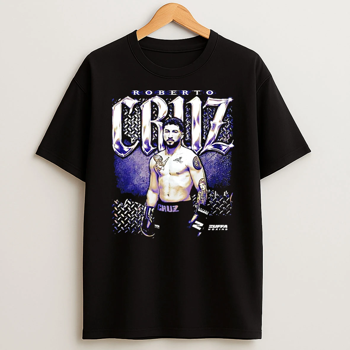 Roberto Cruz Zuffa Boxing Fighter Name 26 T Shirt
