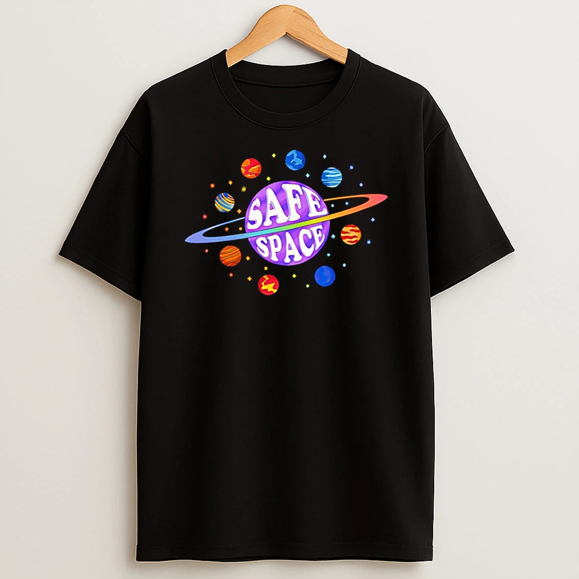 Safe Space Galaxy T Shirt