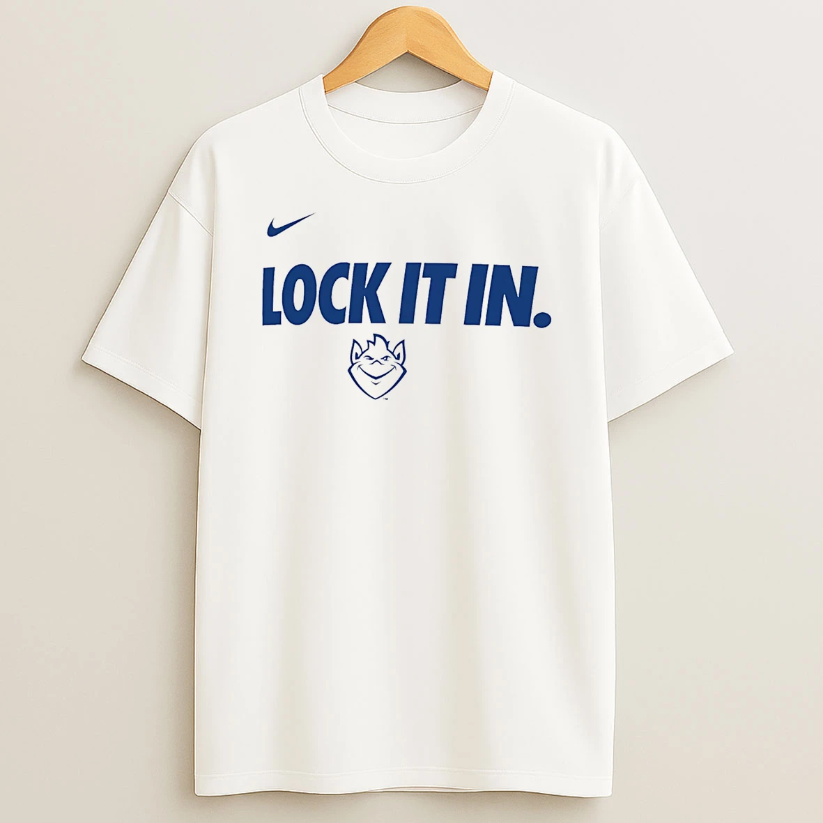 Saint Louis Billikens Lock It In Logo T Shirt