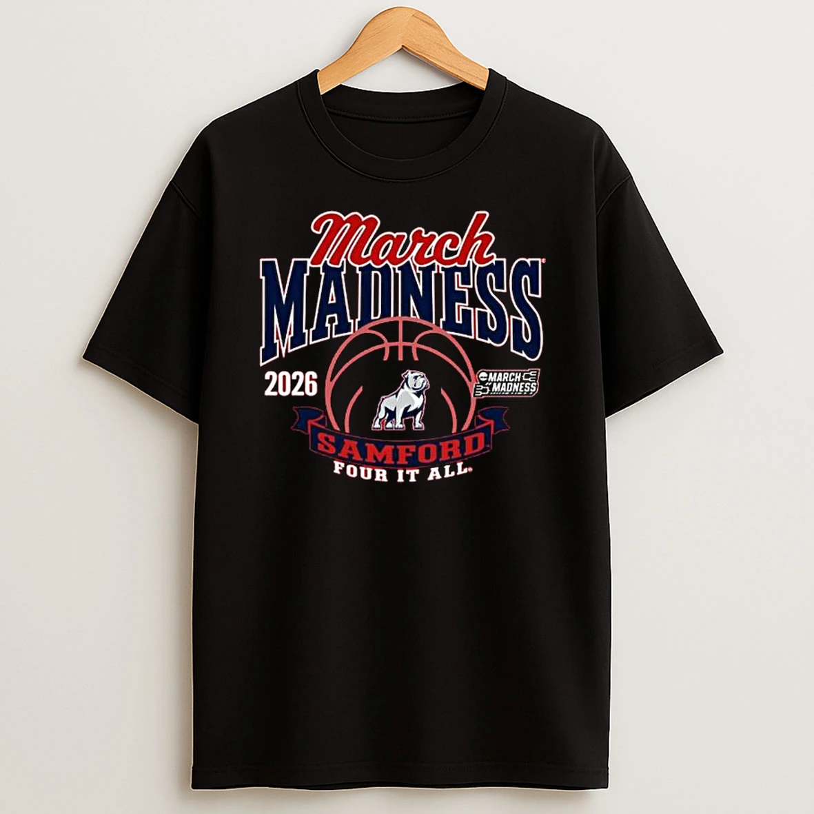 Samford University Womens Basketball 2026 March Madness Bound T Shirt