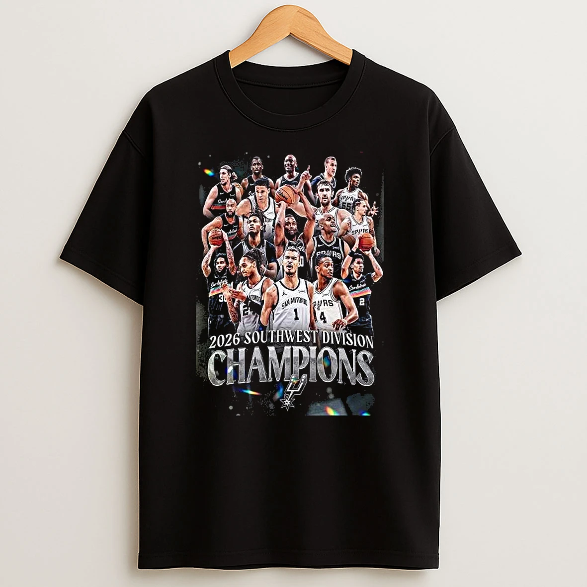 San Antonio Spurs Nba 2026 Southwest Division Champions T Shirt