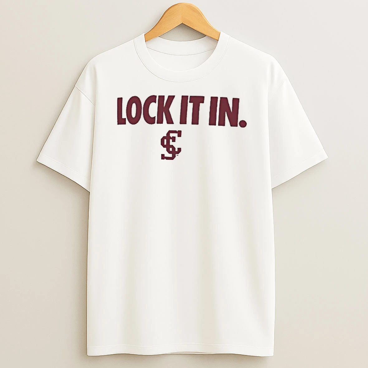 Santa Clara Broncos Lock It In 2026 On Court Bench T Shirt
